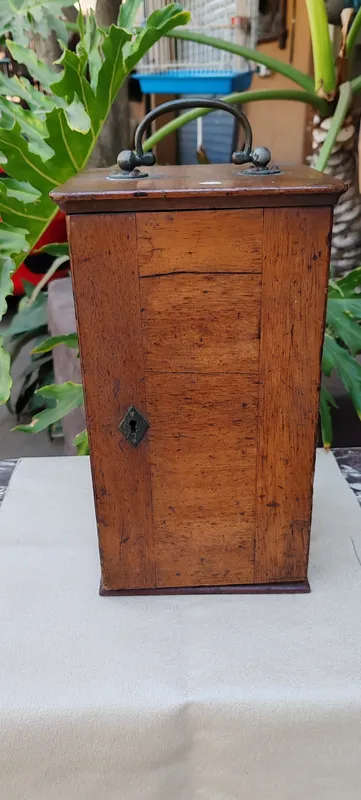 Stunning 19th century Solid brass E.Leitz Wetzlar German Microscope in Box No 24414