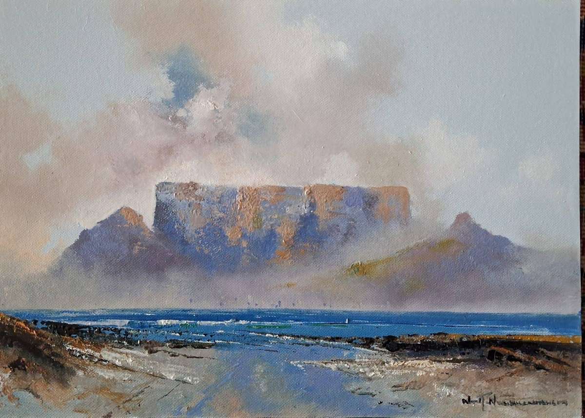 Neil janse Van Nieuwenhuizen Oil on Canvas on Board 35 x 25 cm