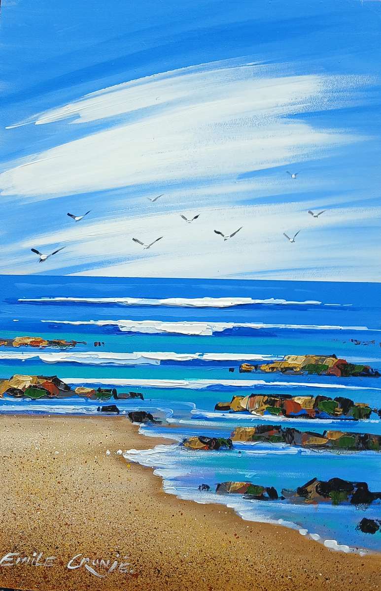 Emile Cronje Unframed 30 x 45 cm