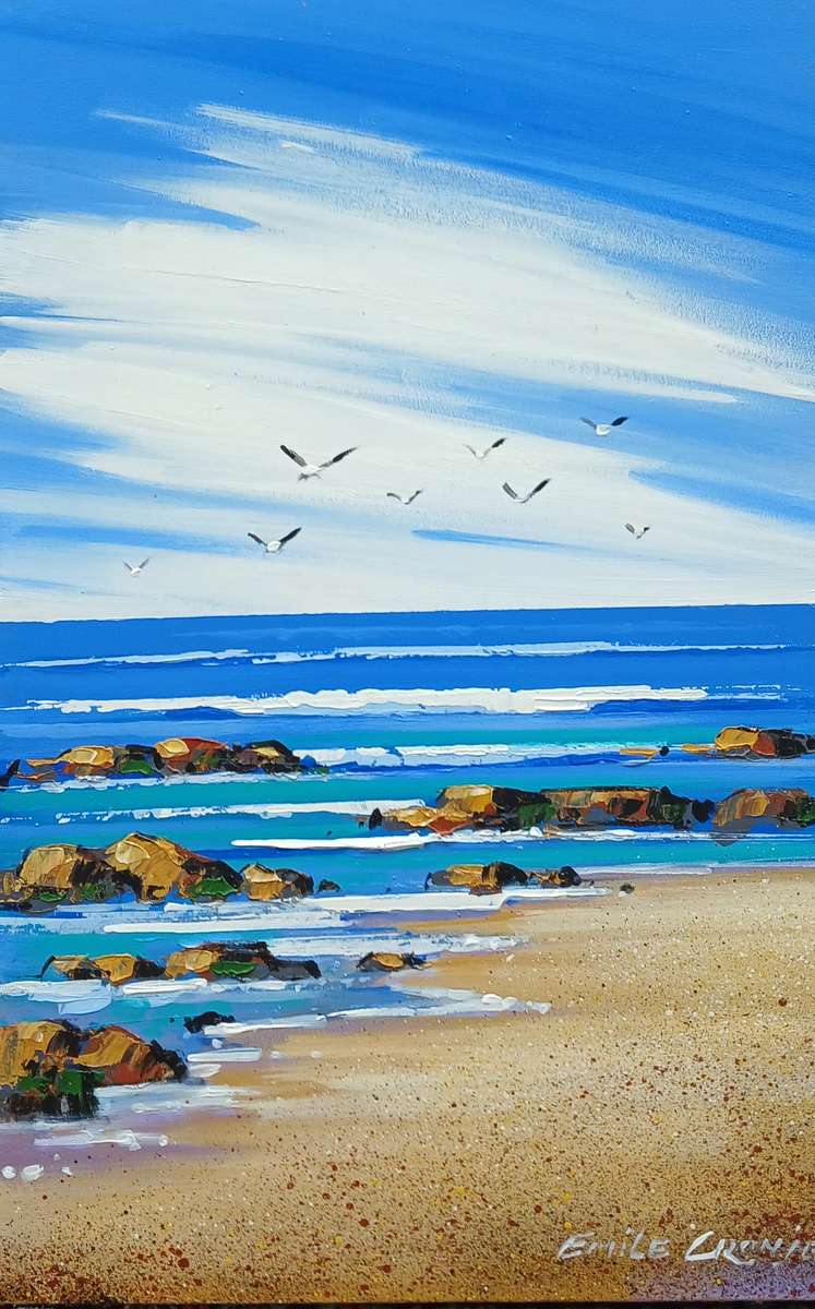 Emile Cronje Unframed 30 x 45 cm