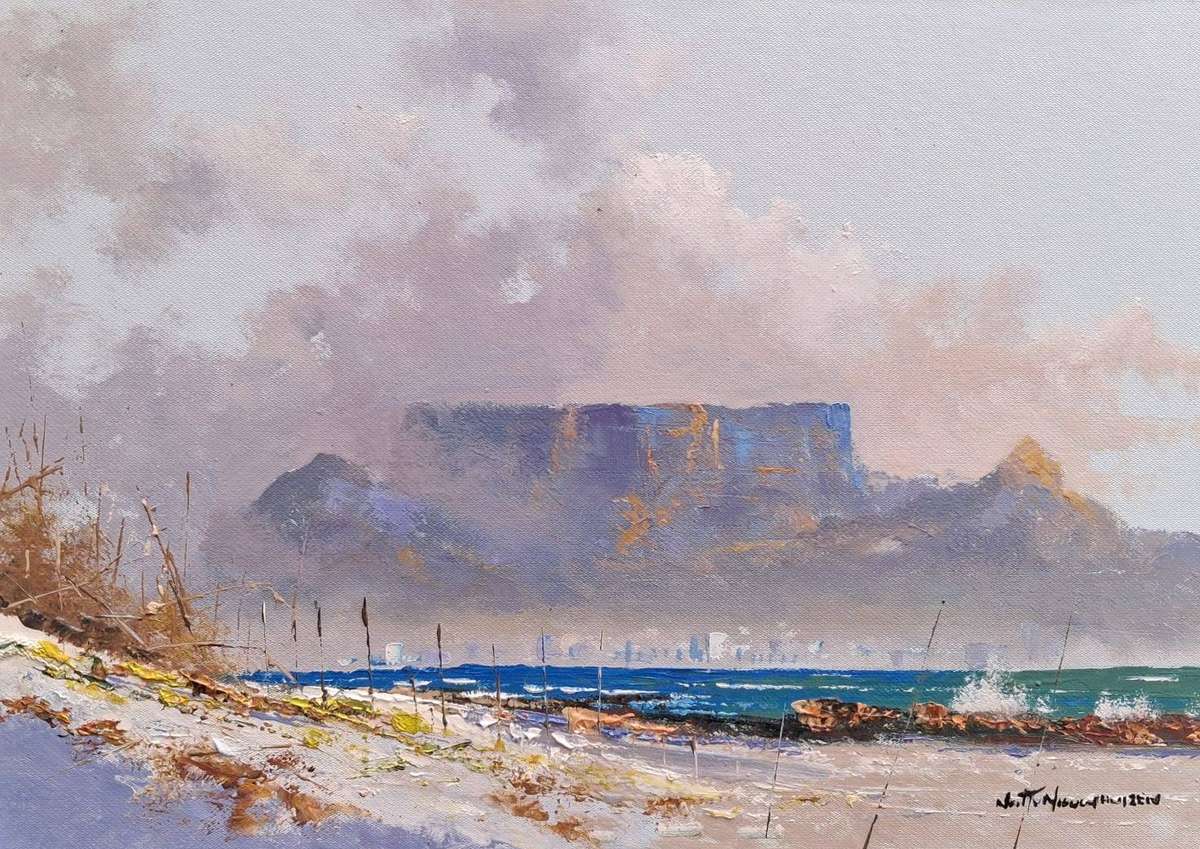 Neil janse Van Nieuwenhuizen Oil on Canvas on Board 35 x 25 cm