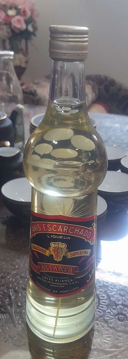 Vintage Portugese Anis Escarchado Liqueur. Bottled in 1991 Sealed. 750ml See item description.