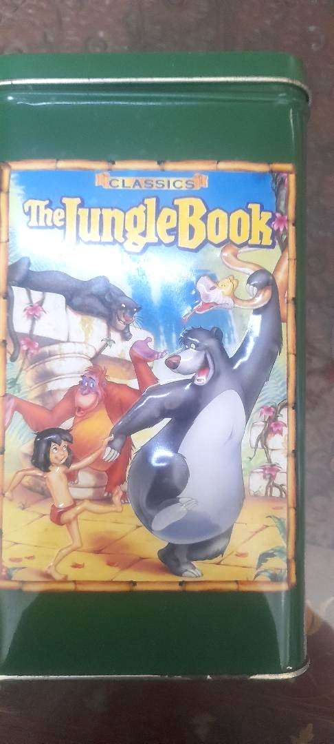 Walt Disney's 40th Anniversary Rare & Collectable The Jungle Book Tin Coin Bank.