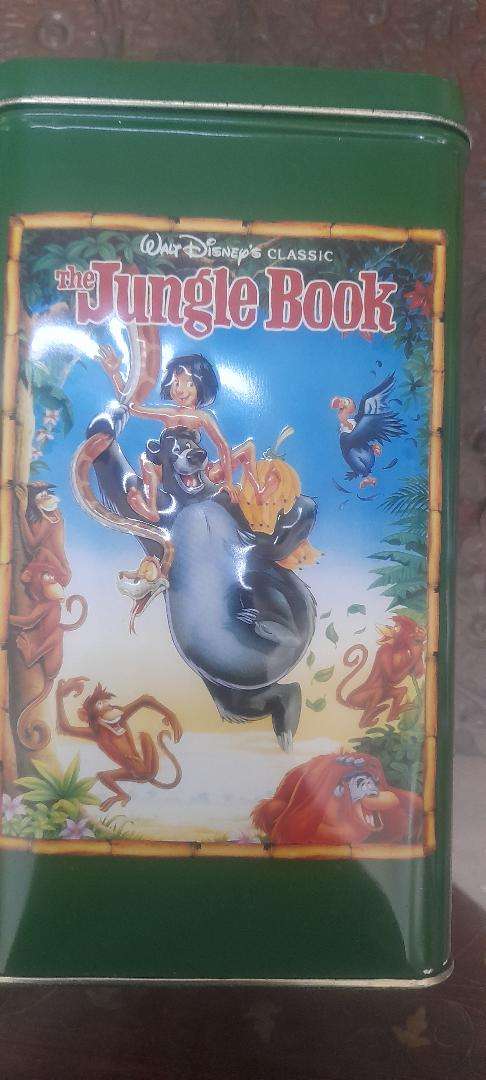 Walt Disney's 40th Anniversary Rare & Collectable The Jungle Book Tin Coin Bank.
