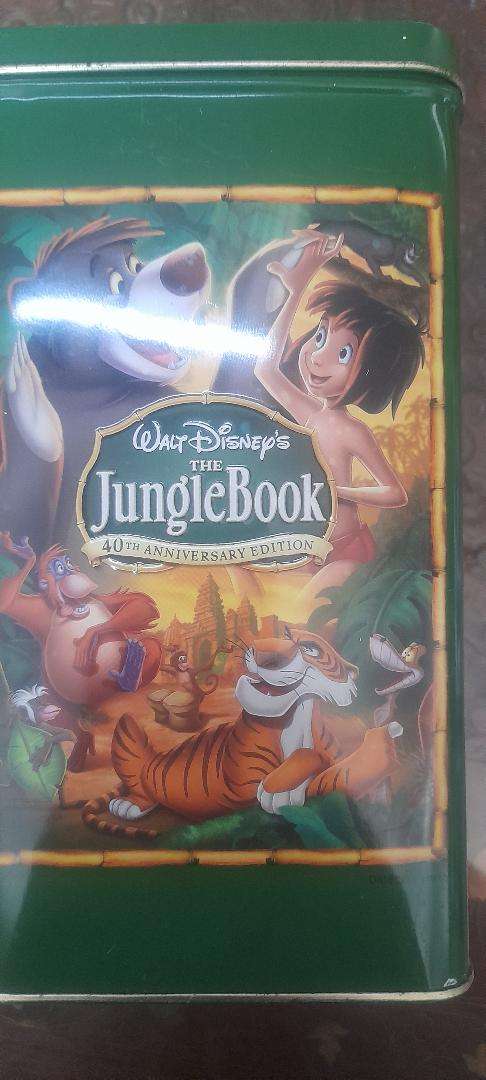 Walt Disney's 40th Anniversary Rare & Collectable The Jungle Book Tin Coin Bank.