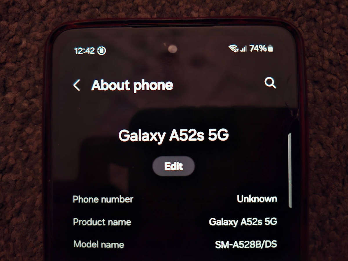 Samsung Galaxy A52s