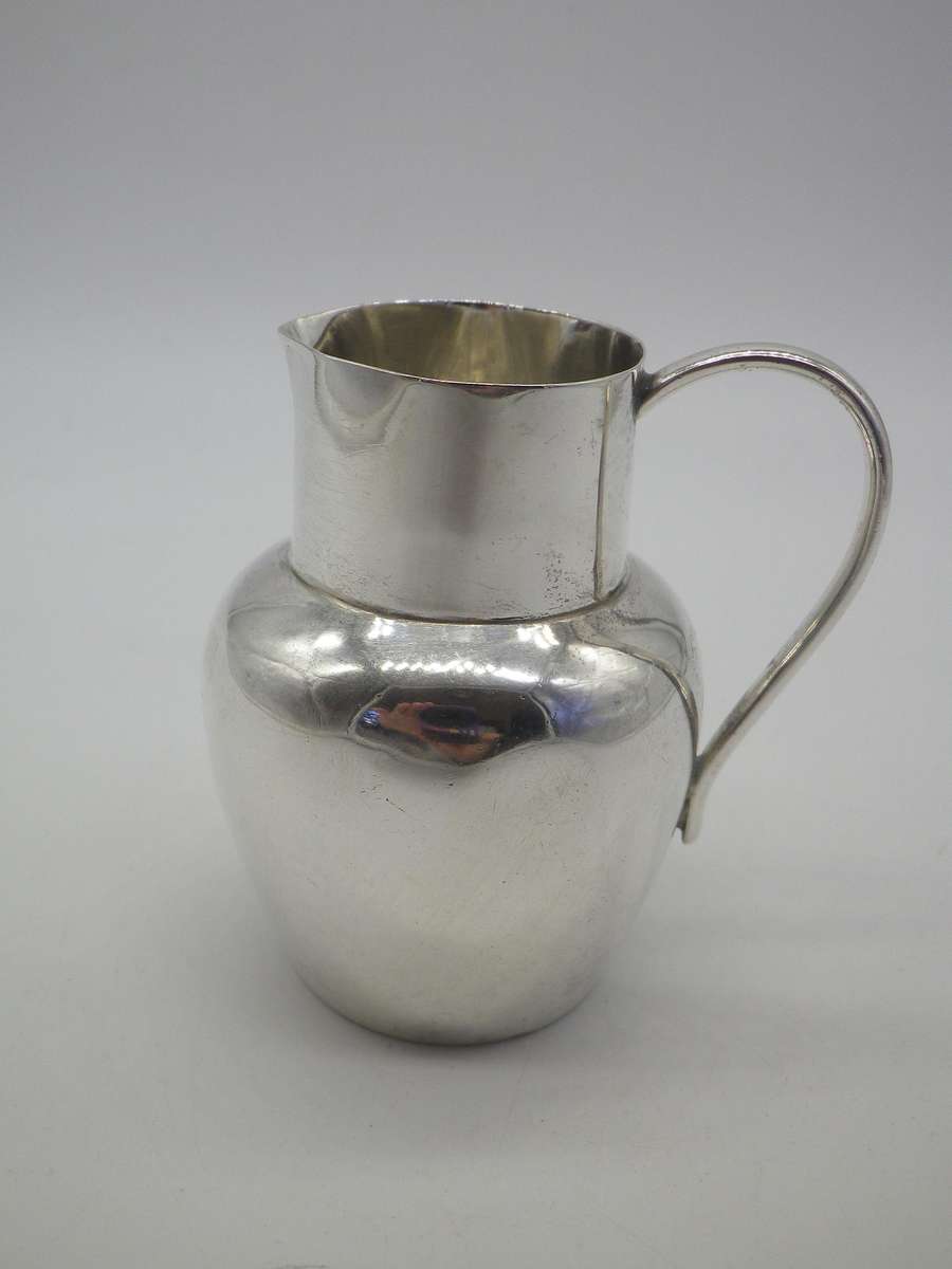 Hallmarked Silver Creamer. Birmingham, 1897. S Blanckensee & son Ltd 7cm. 57g