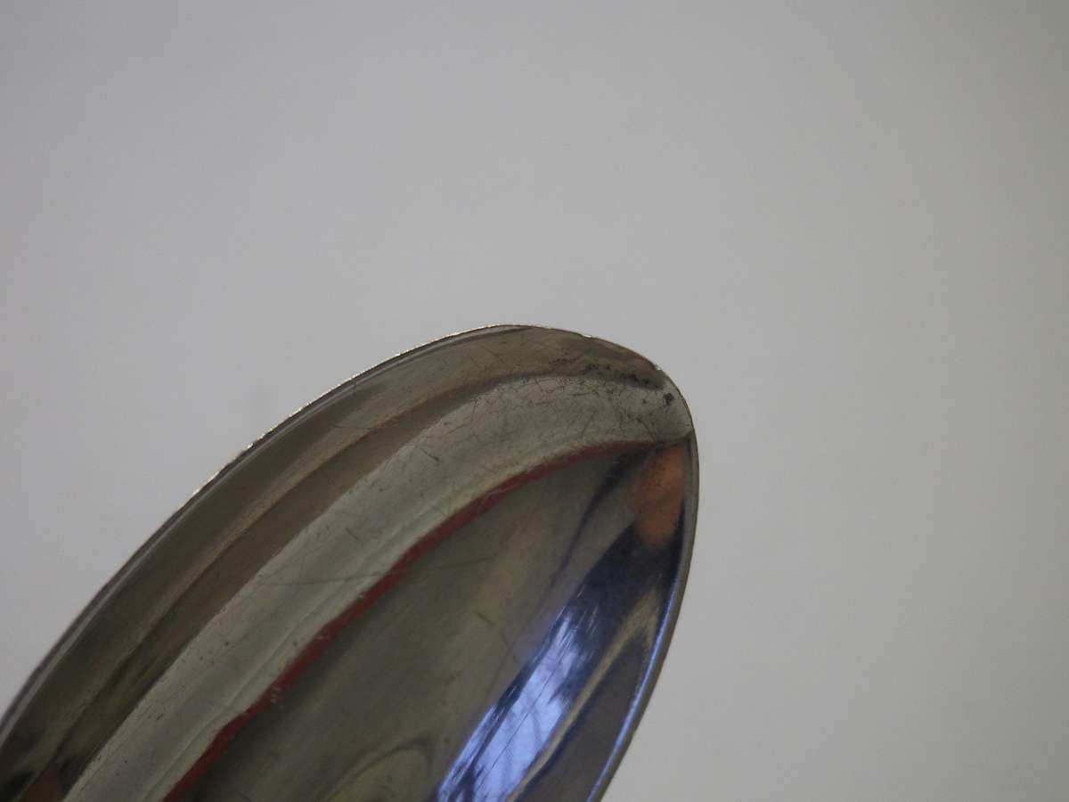 Hallmarked Silver Kings Pattern teaspoon. London, 1891 Josiah Williams & Co 24g