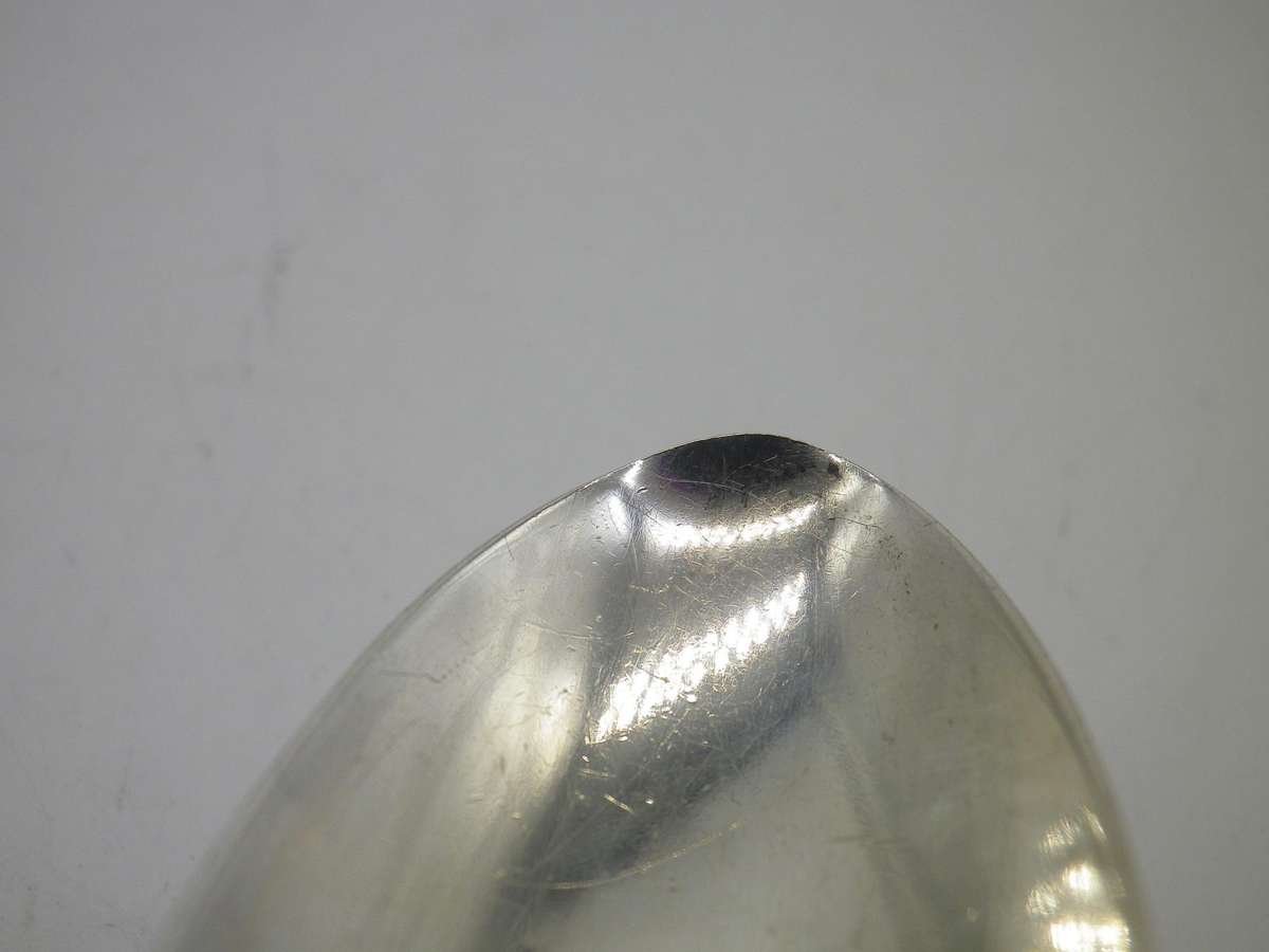 Hallmarked Silver Kings Pattern teaspoon. London, 1891 Josiah Williams & Co 24g