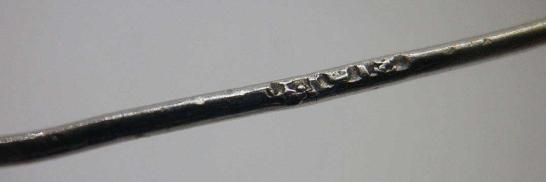 FANTASTIC OSIRIS EGYPTIAN GODDESS Hallmarked Sterling Silver Vintage Brooch.  4cm 13.9g