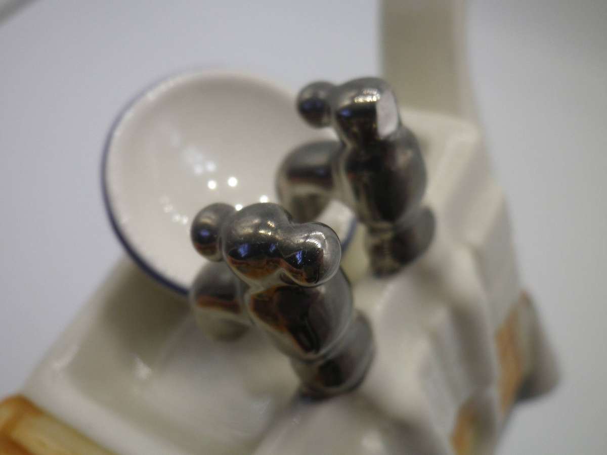 Cute Vintage Miniature Novelty TEAPOT in shape of the "KITCHEN SINK" 15x 9cm Cardew Design England