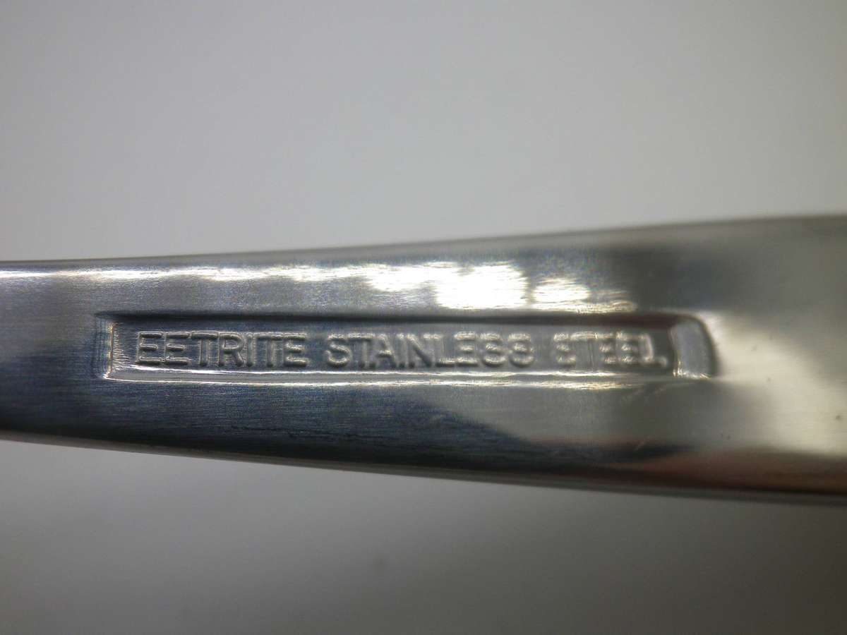 CUTE KIDDIES KITTY First Cutlery set. Knife, fork & spoon. EETRITE Stainless Steel