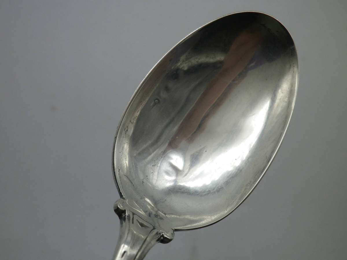 Crested Hallmarked Silver Spoon. Kimberley Regiment. Birmingham, 1945. 13.3 cm 24g