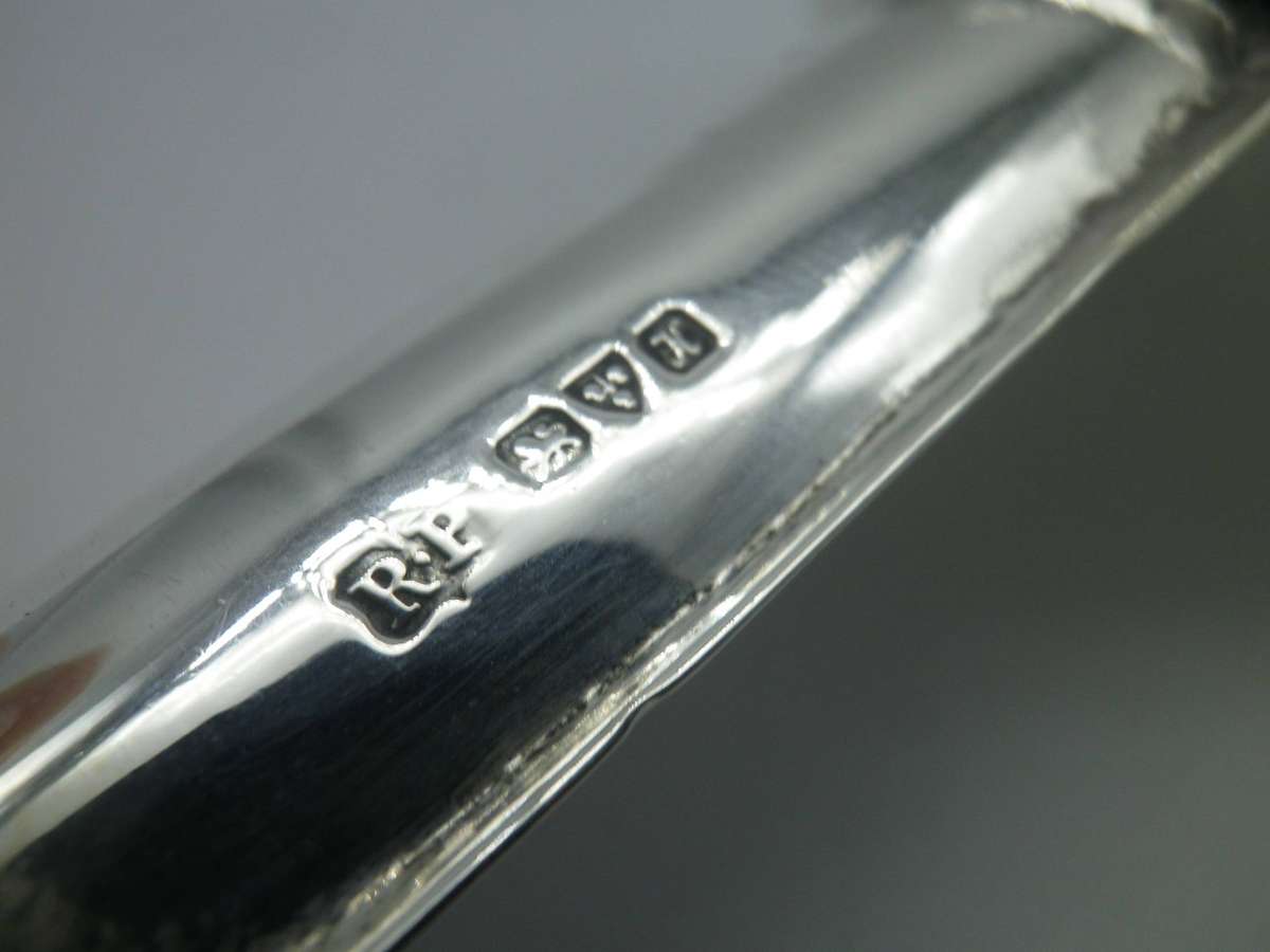 Hallmarked Sterling Silver Cigar Rest. Chester 1910. Pringle & Sons. 9.4 x 4.7cm 31.2g RARE!!!