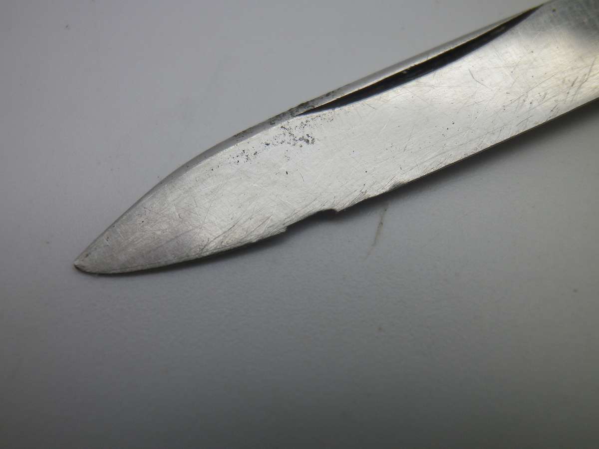 Hallmarked Sterling Silver penknife & pencil combo. Mappin & Webb Birmingham 1931