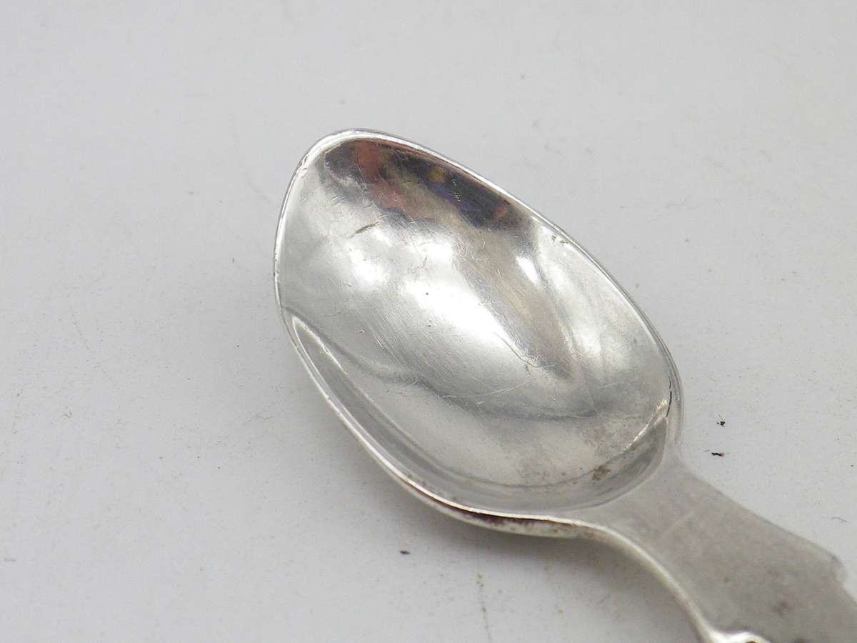 Rare Exeter Silver! Large Hallmarked Silver Sugar tongs. Exeter, 1850 John Stone. 14cm 40grams