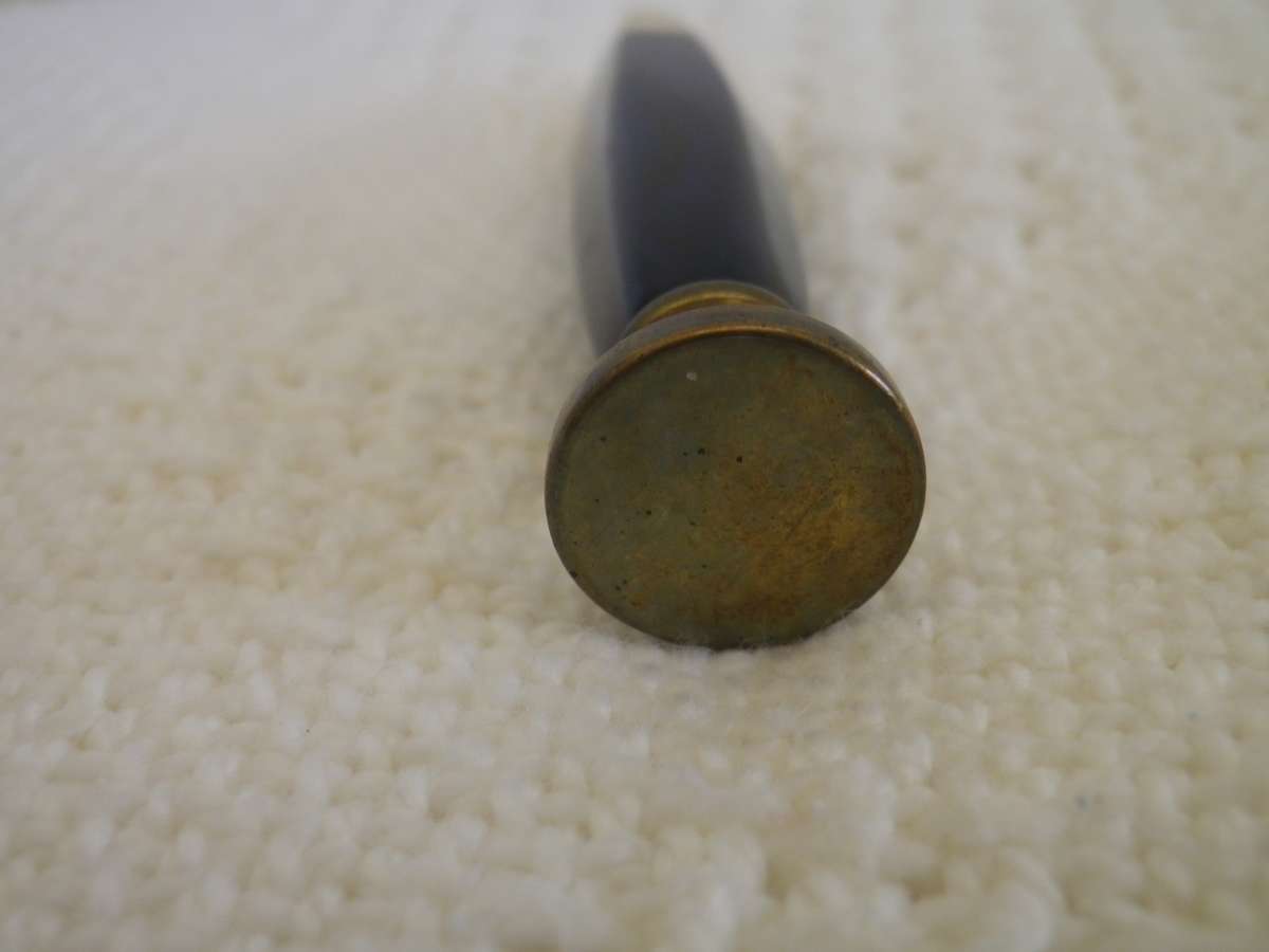 Vintage Bakelite & Brass Wax Seal. Not engraved