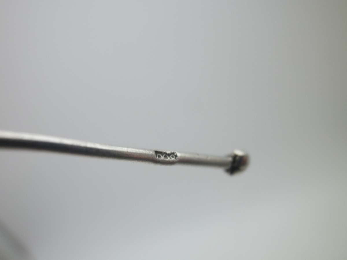 Miniature Silver (800 purity)Articulated Puppet. Comedia D'el arte figurine ? Moves up& down. Rare!!