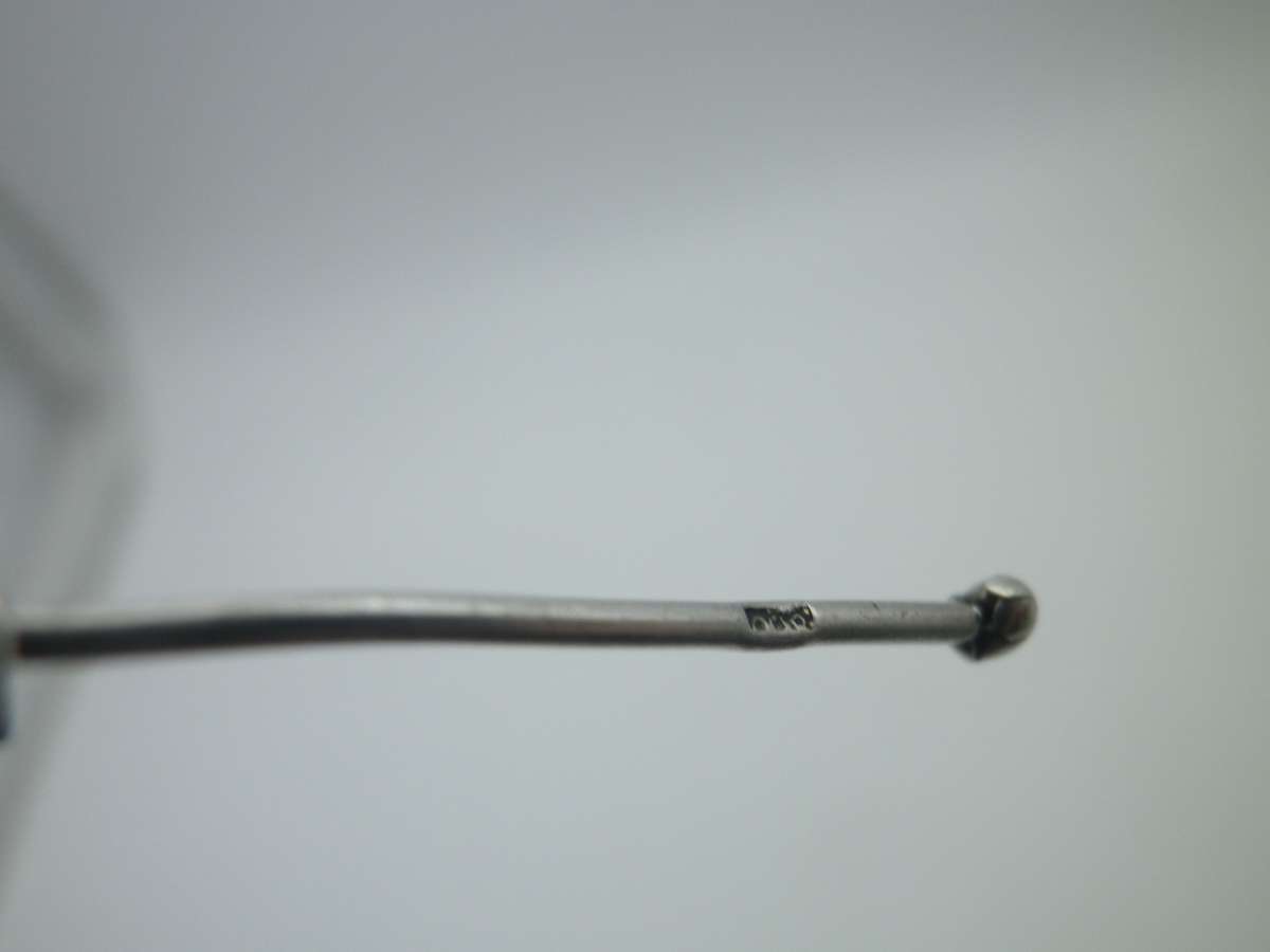 Miniature Silver (800 purity)Articulated Puppet. Comedia D'el arte figurine ? Moves up& down. Rare!!