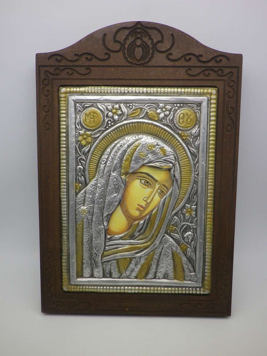 Madonna Icon. Byzantine replica
