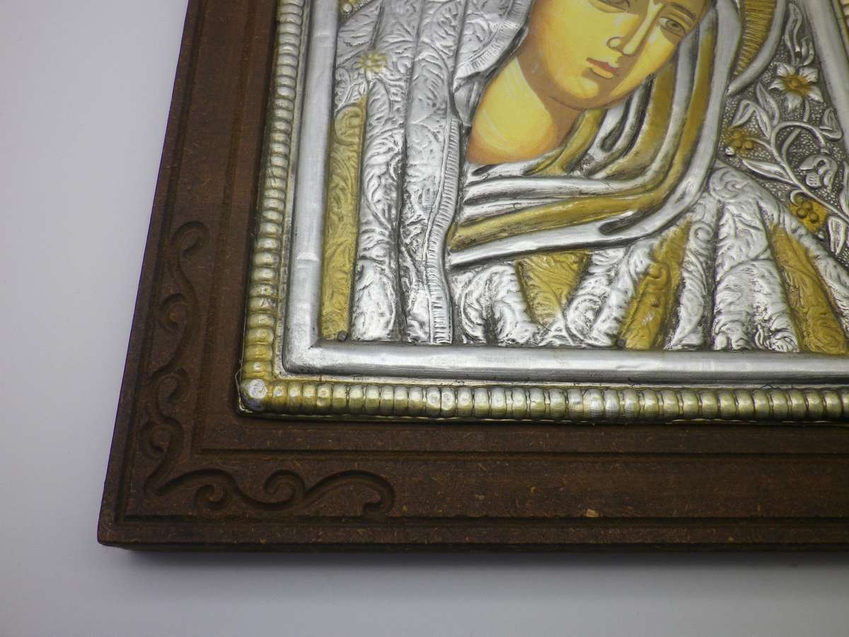 Madonna Icon. Byzantine replica