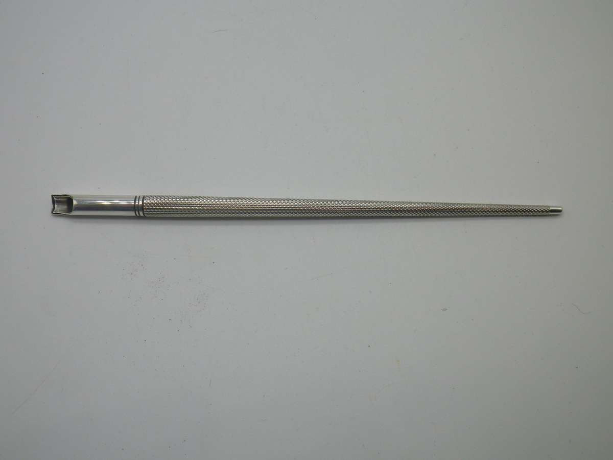 FOR MARIUS ONLY PLEASE! Antique Hallmarked Silver dip pen.  Birmingham, 1899 Maker James Fenton