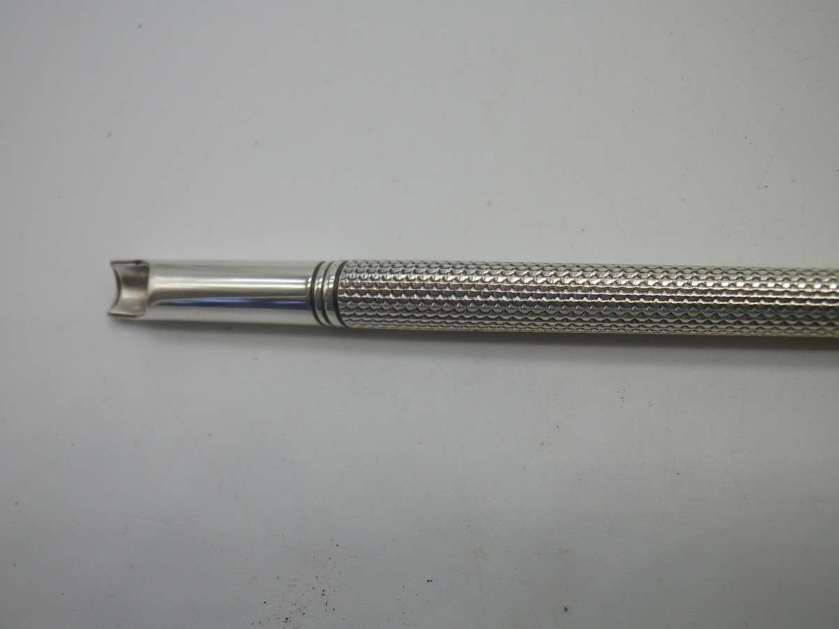 FOR MARIUS ONLY PLEASE! Antique Hallmarked Silver dip pen.  Birmingham, 1899 Maker James Fenton