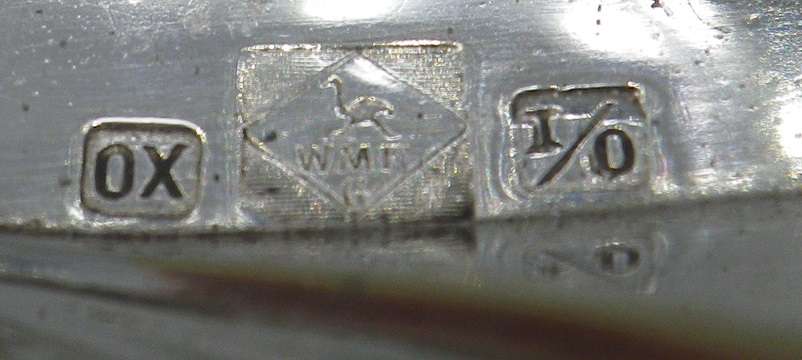 WMF Silver Plated Art Nouveau small tray. 29 x 13cm. Germany