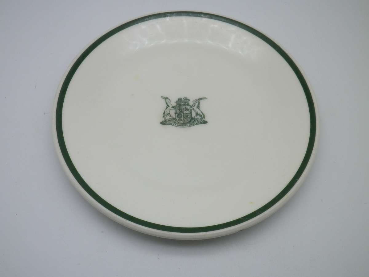 Old SA Railways Side Plate. Continental China.