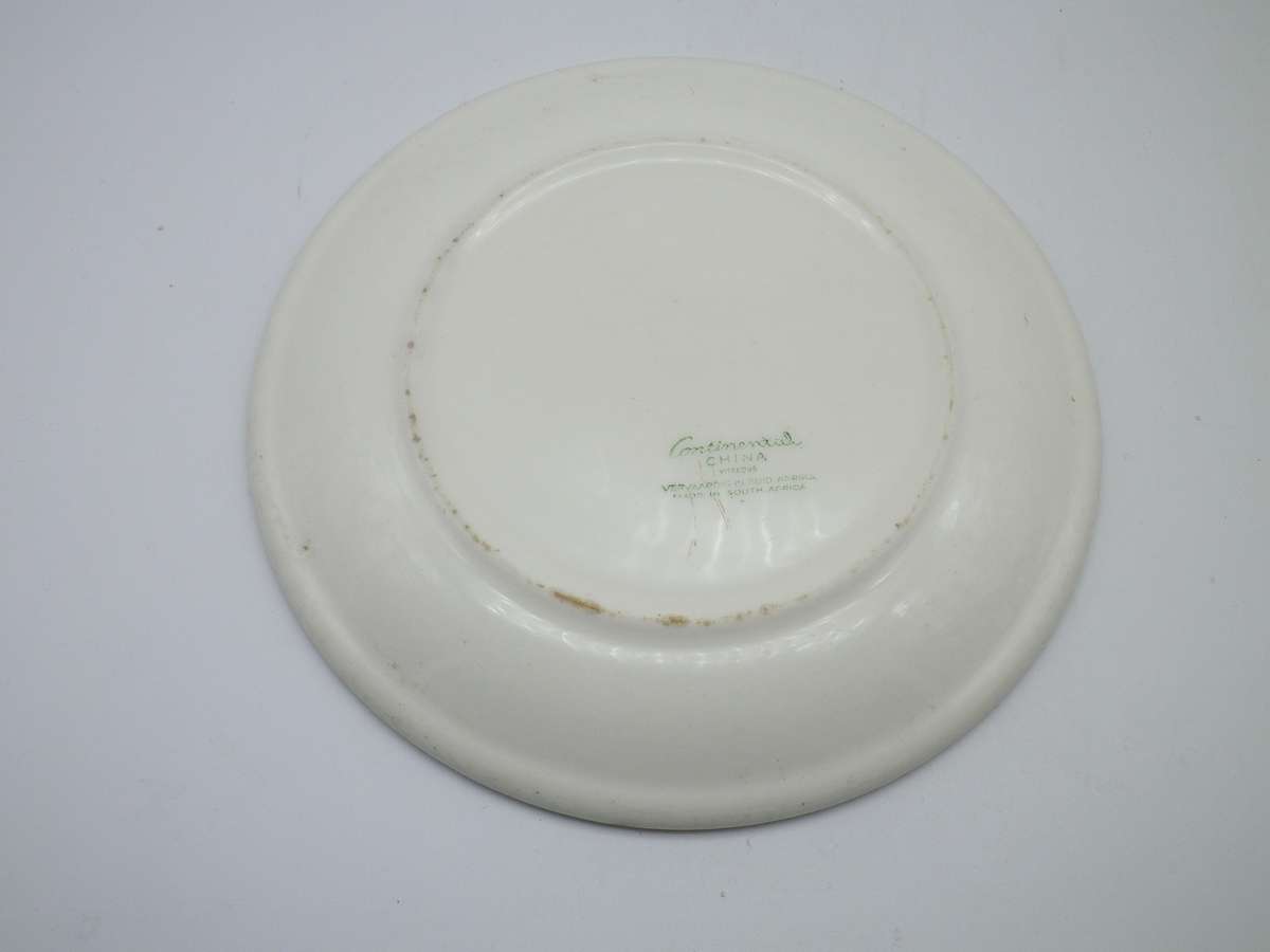 Old SA Railways Side Plate. Continental China.