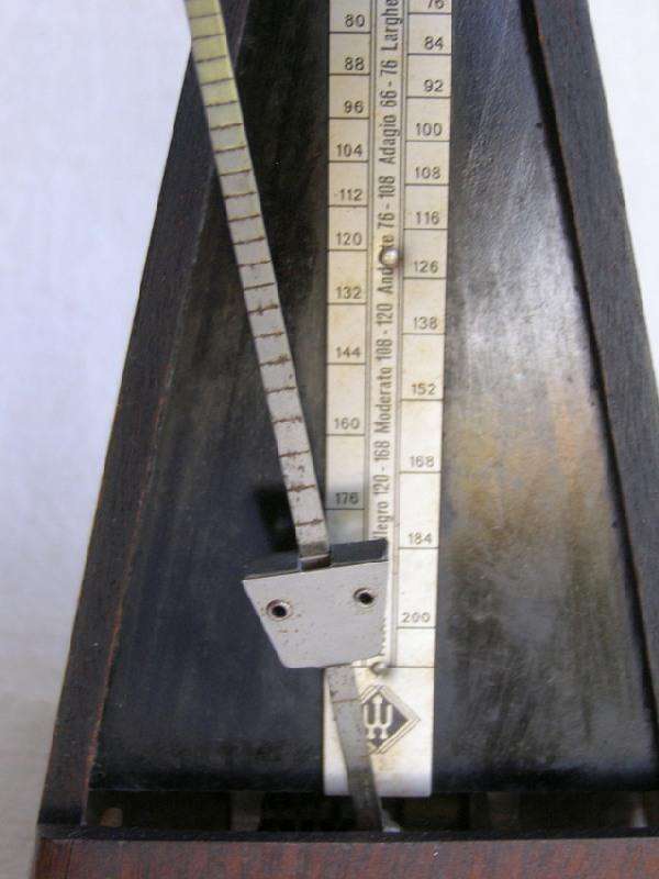Vintage Wooden Metronome. Wittner, Germany. Top Quality. Very Good Condition. Working!