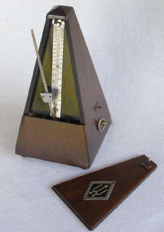 Vintage Wooden Metronome. Wittner, Germany. Top Quality. Very Good Condition. Working!