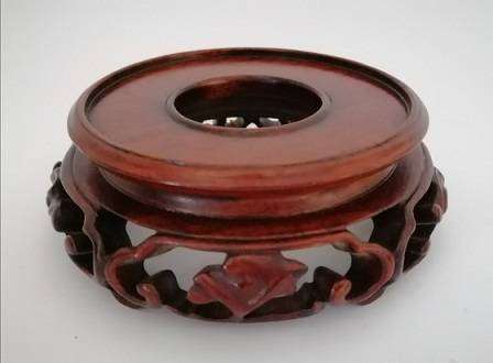 Satsuma Style c 1970s BWA lidded ginger jar with Geishas. 14 x 31cm