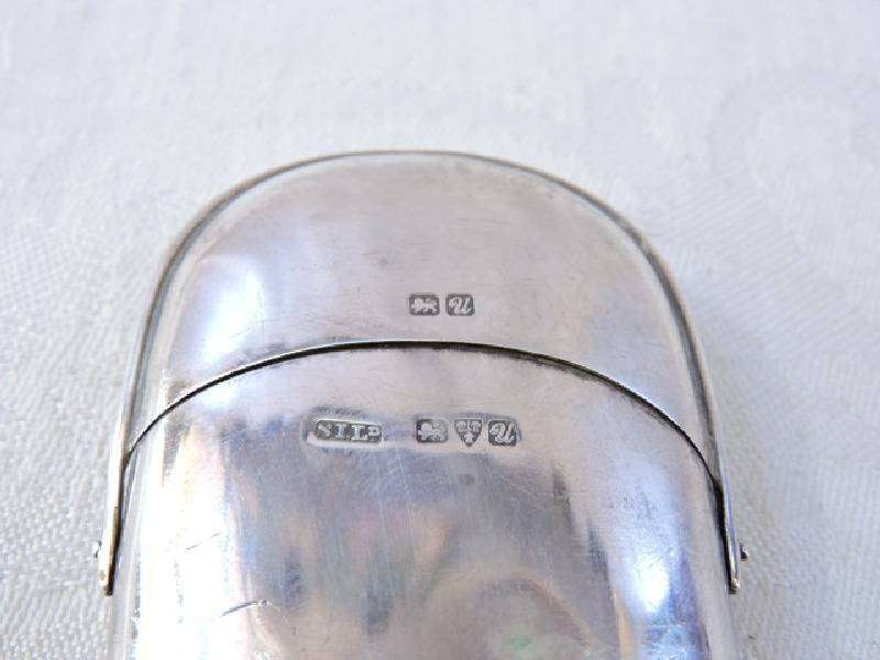 Rare Hallmarked Silver Eyeglasses Case Chester, 1920.  Stokes & Ireland. 71.6g