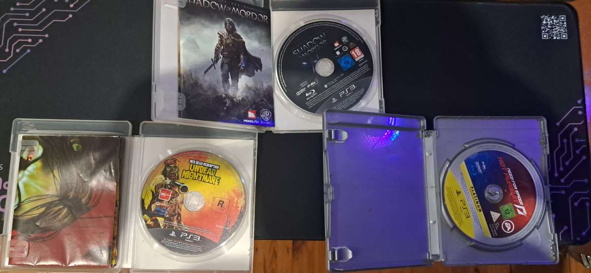 PS3 3 Games For Auction ( 1 Bid For All)