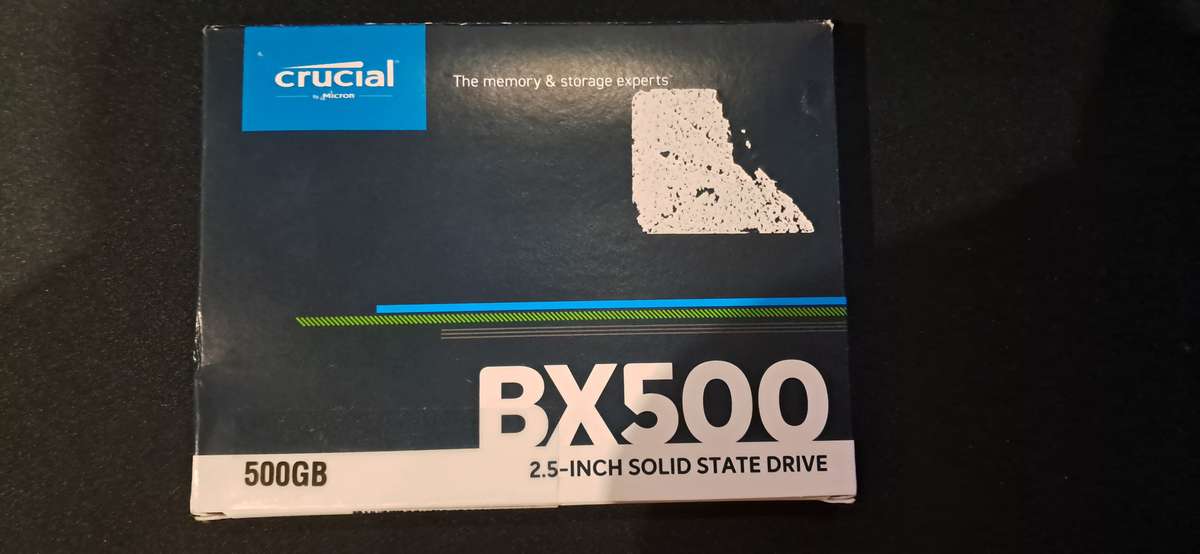 Crucial BX500 500GB 3D NAND SATA 2.5" SSD