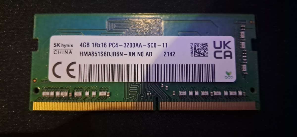 2 x Ram Sticks (1 x Desktop , 1 x Laptop) (1 Bid For Both) (See Descriptions For Details)