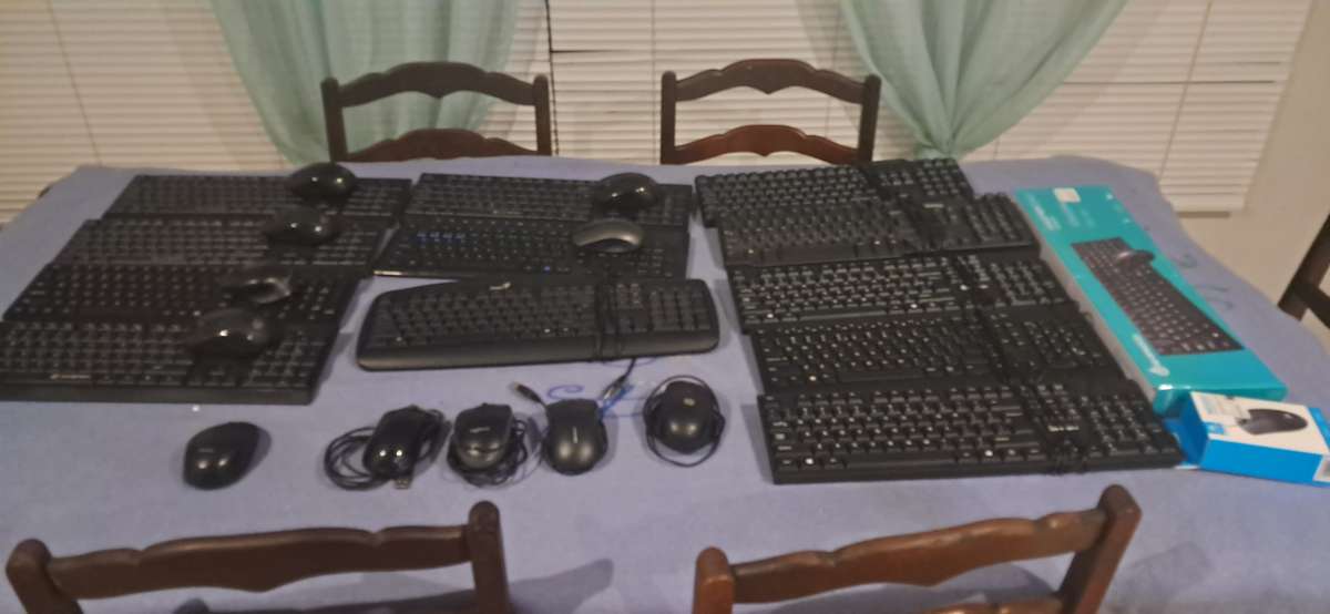Keyboard & Mouse Bundle (One Bid For All)
