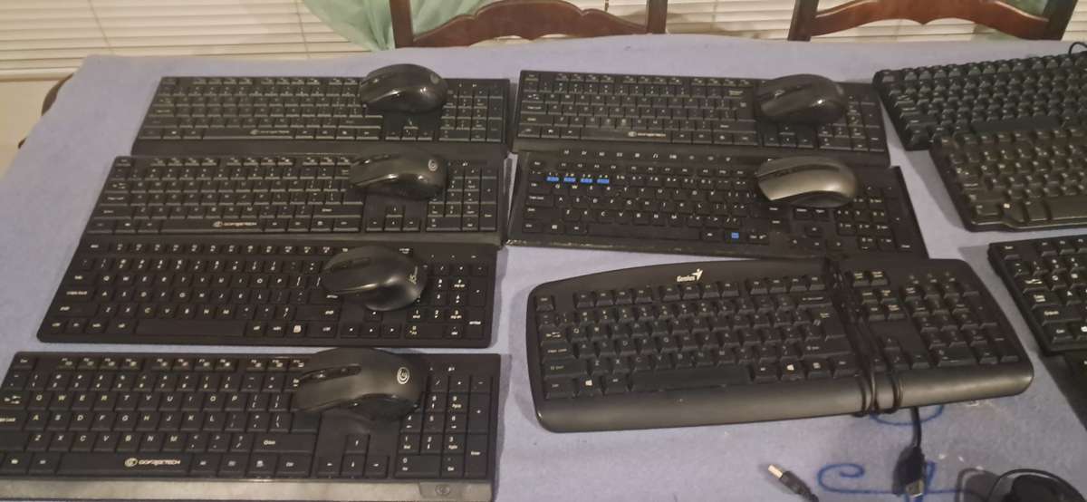 Keyboard & Mouse Bundle (One Bid For All)