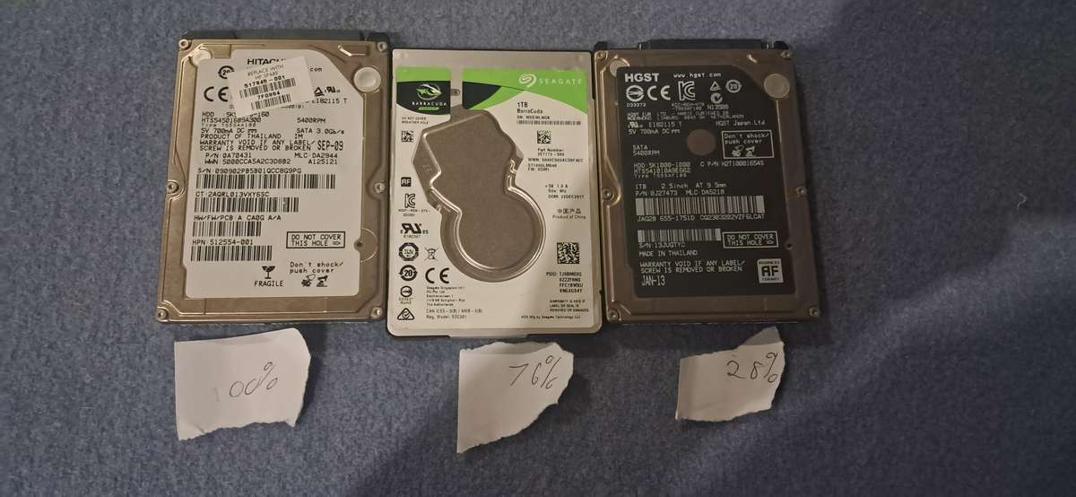 Assorted Laptop HDD's (See Description For Details)