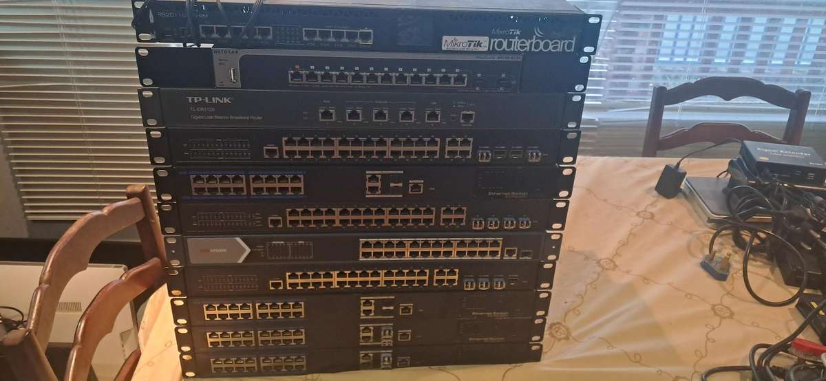 Network router/switch bundle