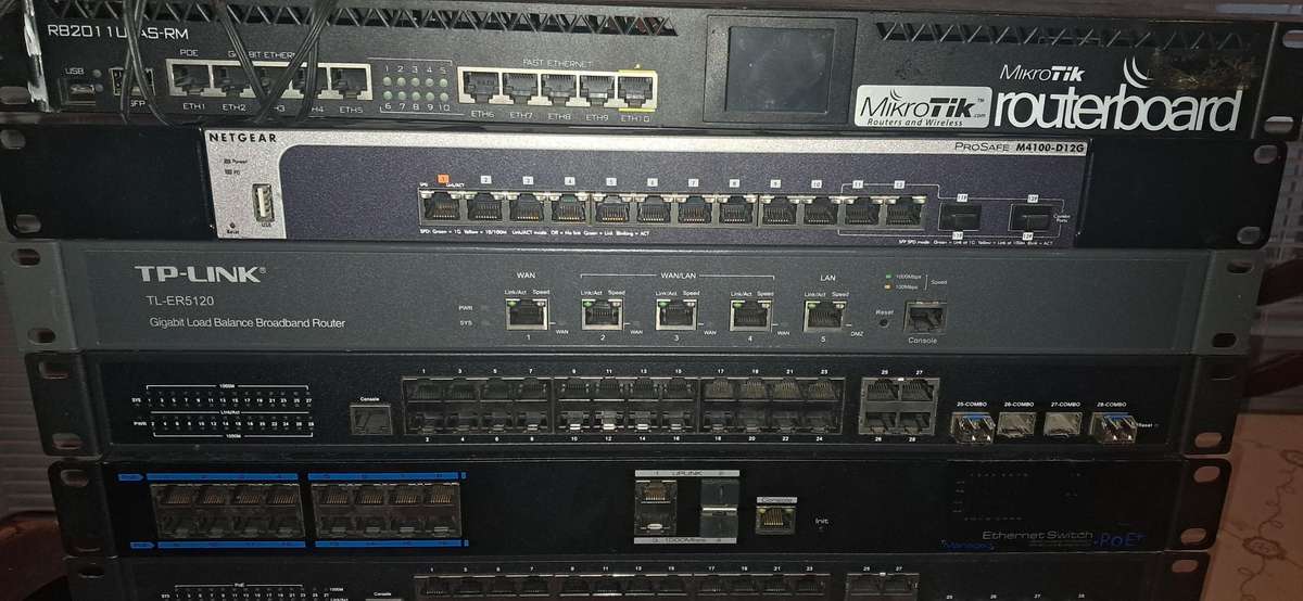 Network router/switch bundle