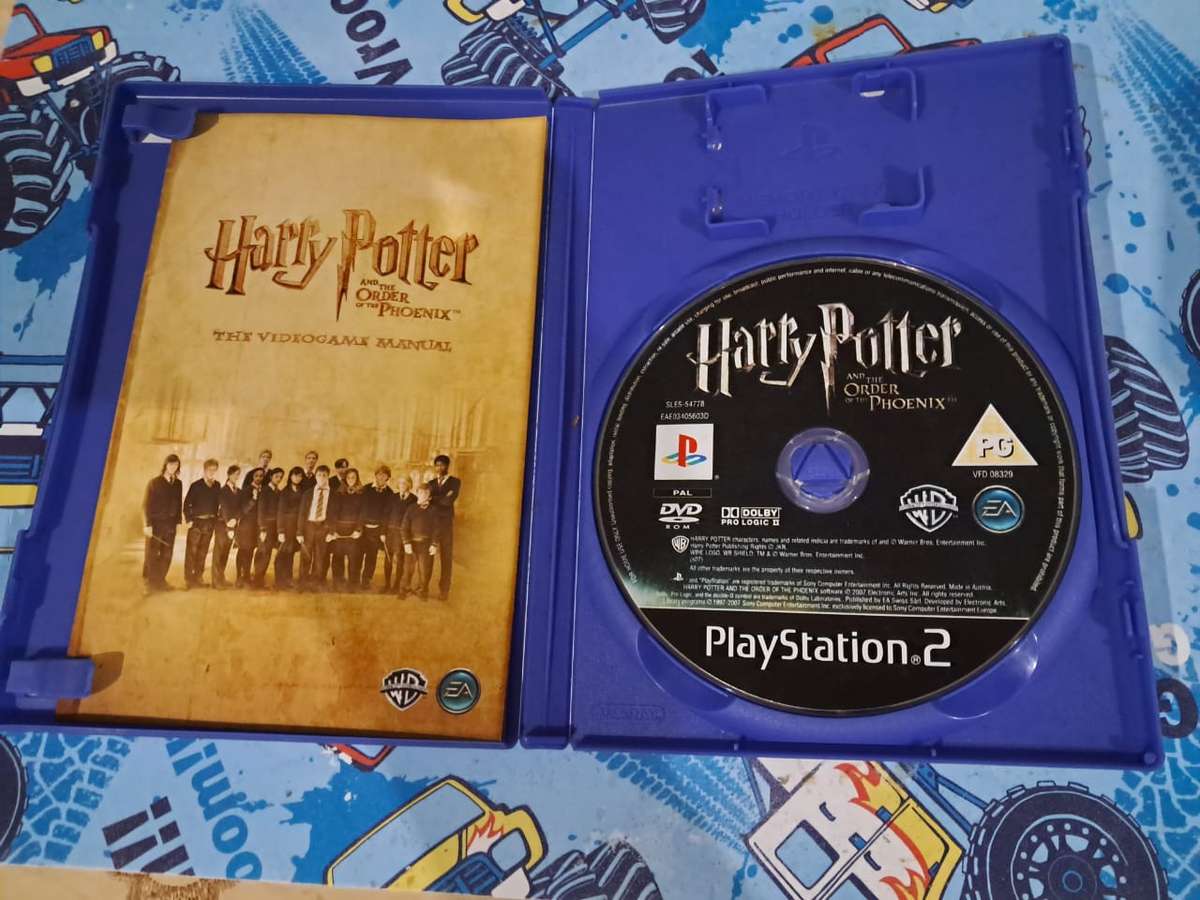 PS2 - Harry Potter And The Order Of The Phoenix(With Manual)