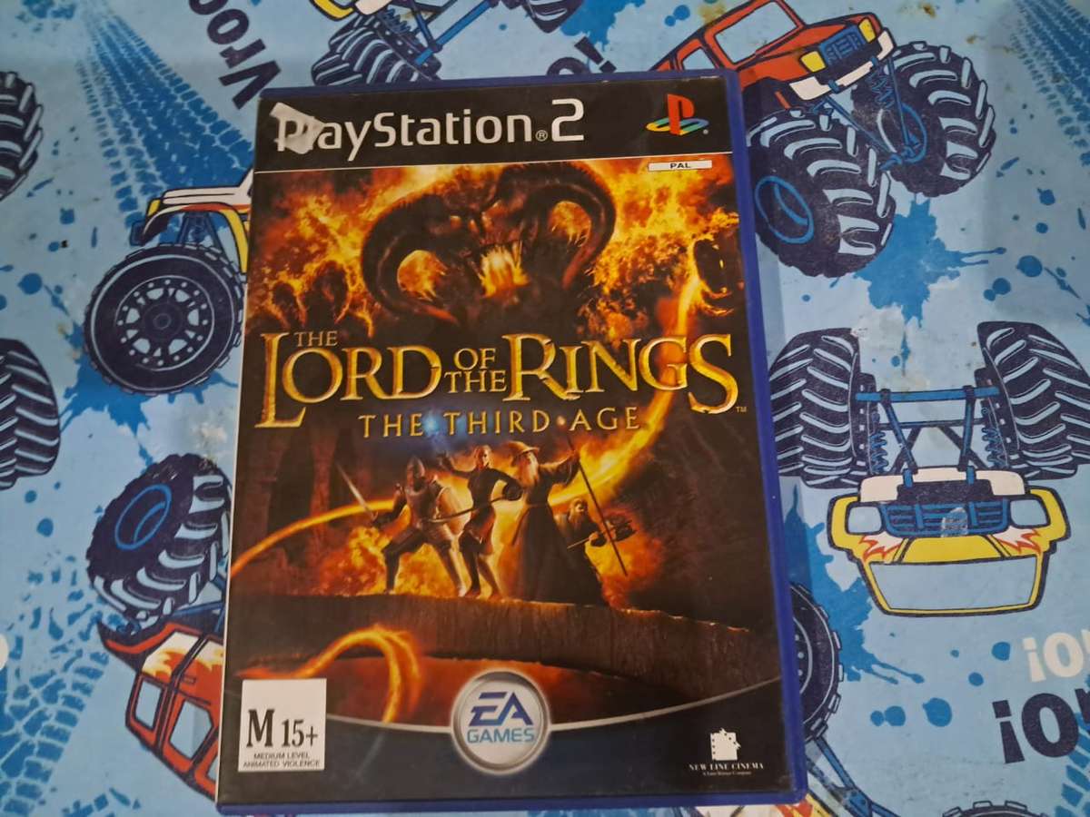 PS2 - The Lord Of The Rings The Third Age(With Manual)