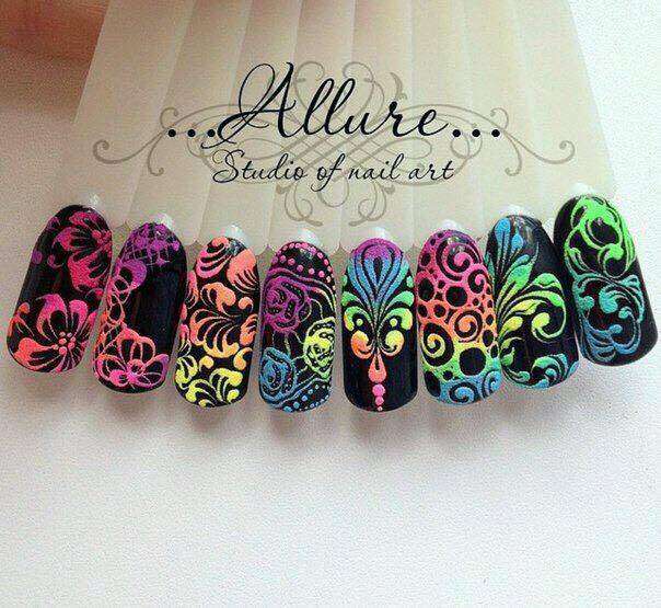 100pcs acrylics random colors