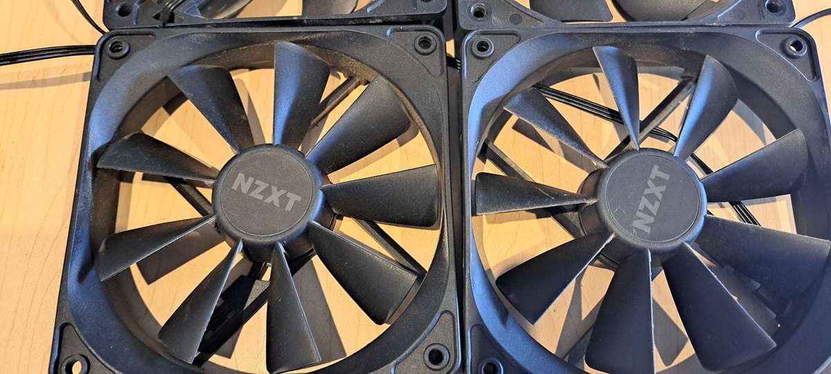 4 x 120mm PC Case Fans 100% Working Condition
