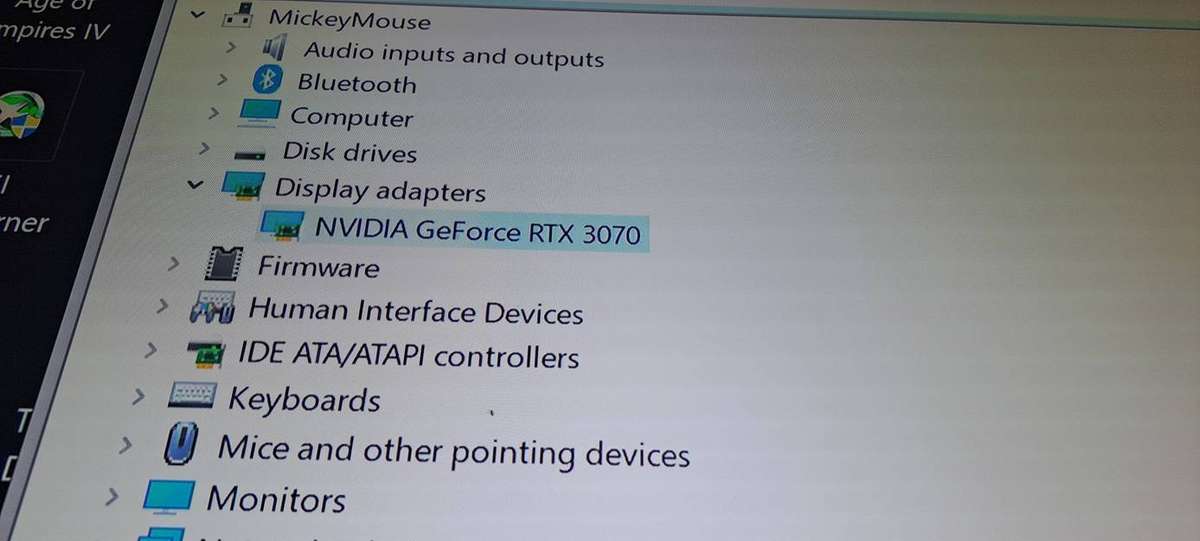 MSI RTX 3070 Gaming x Trio Graphics card