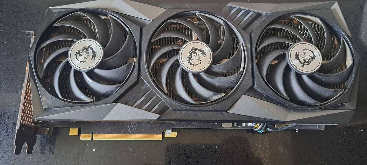 MSI RTX 3070 Gaming x Trio Graphics card