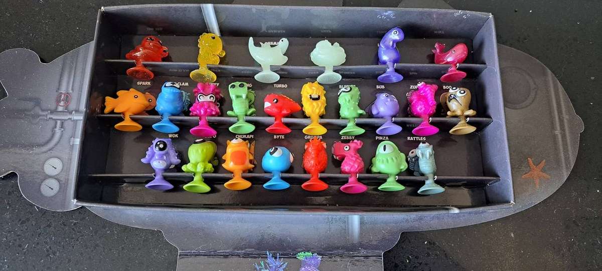 Pick n Pay Stikeez Creatures of the Deep complete set Brand new was sealed never removed