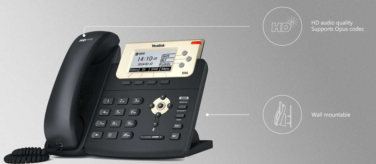 Yealink SIP-T23G  Classic Business IP Phone